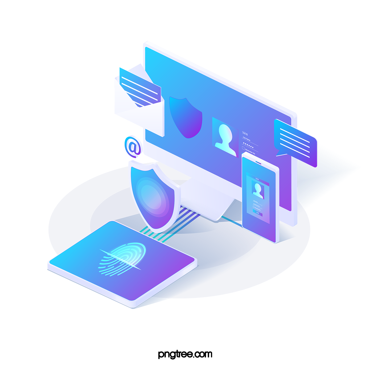 Networking illustration